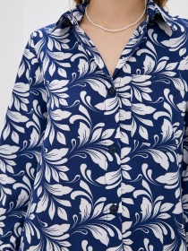 Платье миди ISSA Plus модель 13055_blue Фото