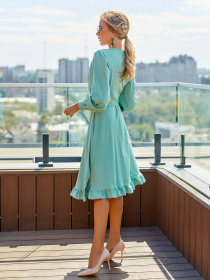 Платья ISSA Plus модель SA-288_green Фото