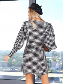 Платья ISSA Plus модель SA-341_blackwhite Фото