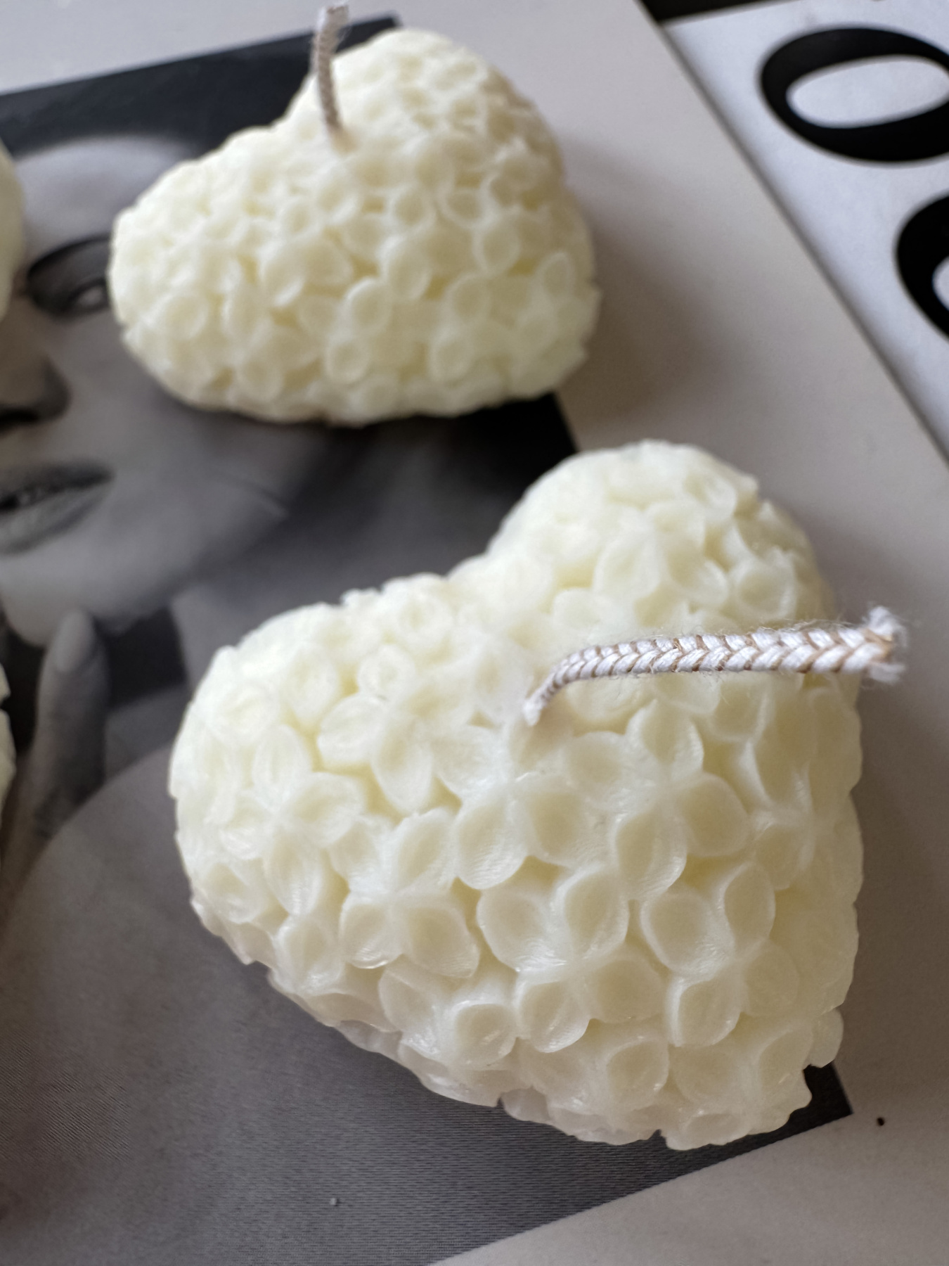 Набір свічок "Ажурна романтика" з натурального оливкового воску Candle Design модель 200.0098 Набір свічок "Ажурна романтика" з натурального оливкового воску Candle Design модель 200.0098 Фото