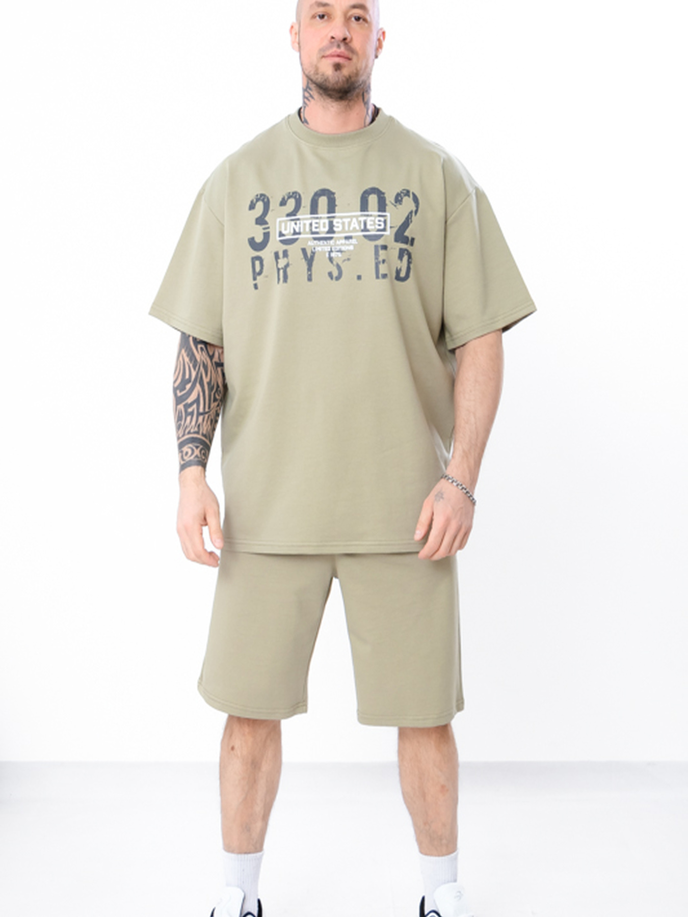 Спортивный комплект Носи своє модель 8396-057-33-1-olivkovo-srij Фото