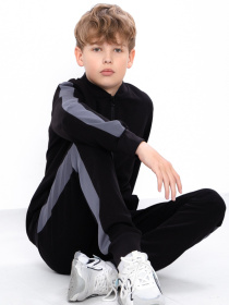 Спортивный костюм Носи своє модель 6152-057-2-chornij-temnij-graft Спортивный костюм Носи своє модель 6152-057-2-chornij-temnij-graft Фото