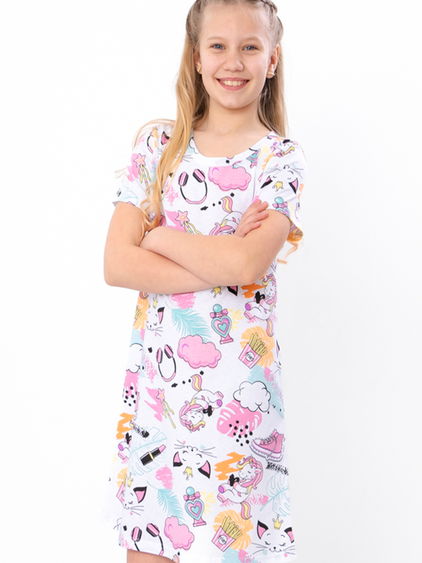 Ночная рубашка Носи своє модель 6019-002-2-kicq-dinorg-blij Ночная рубашка Носи своє модель 6019-002-2-kicq-dinorg-blij Фото