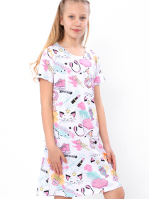 Ночная рубашка Носи своє модель 6019-002-2-kicq-dinorg-blij Фото