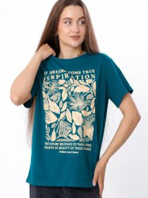 Футболка Носи своє модель 8127-001-33-1-smaragdovij-inspiration Фото
