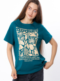 Футболка Носи своє модель 8127-001-33-1-smaragdovij-inspiration Фото