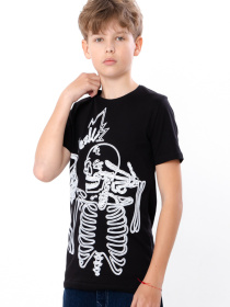 Футболка Носи своє модель 6021-4-1-chornij-skelet Фото