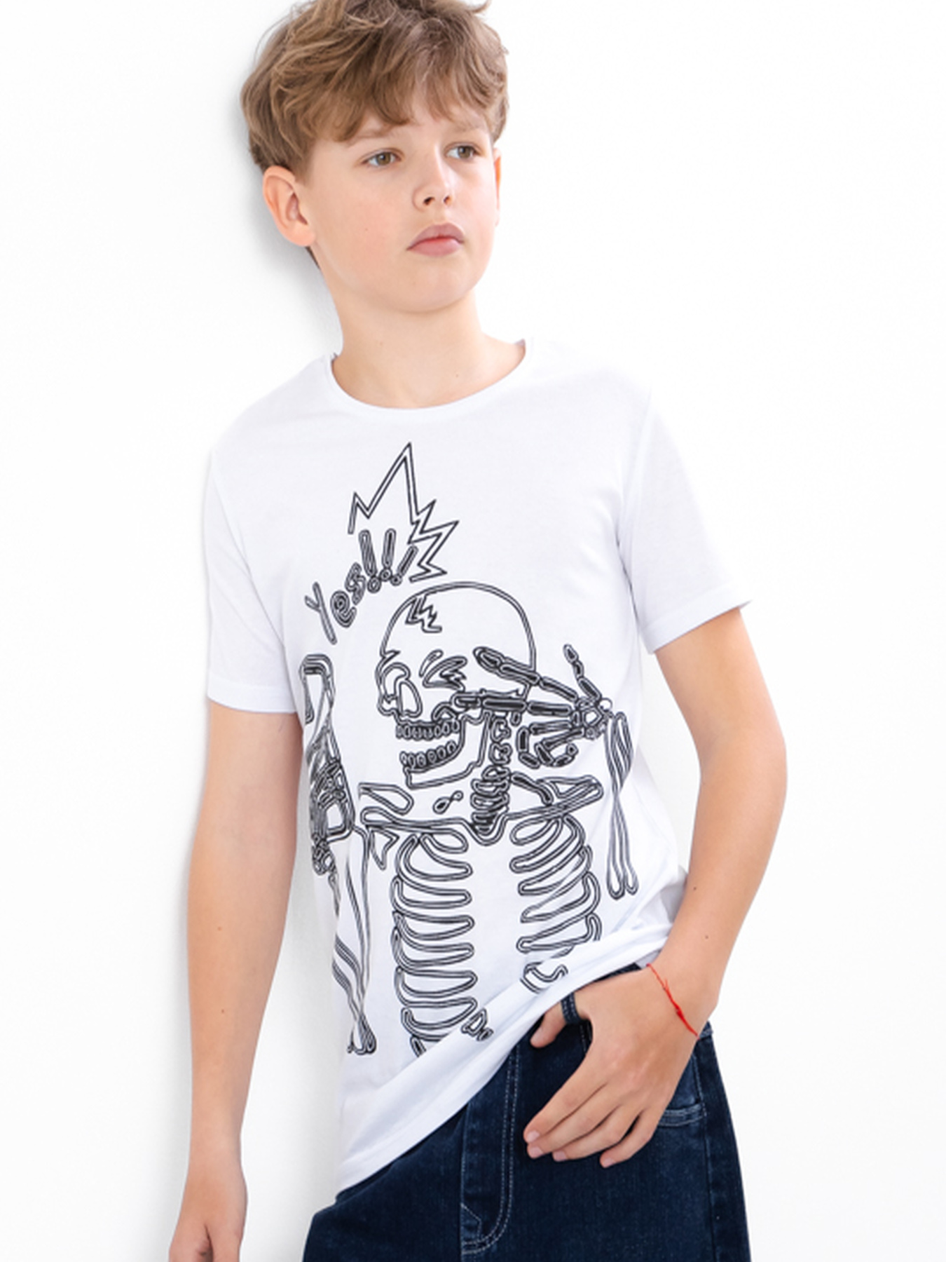 Футболка Носи своє модель 6021-4-1-blij-skelet Футболка Носи своє модель 6021-4-1-blij-skelet Фото