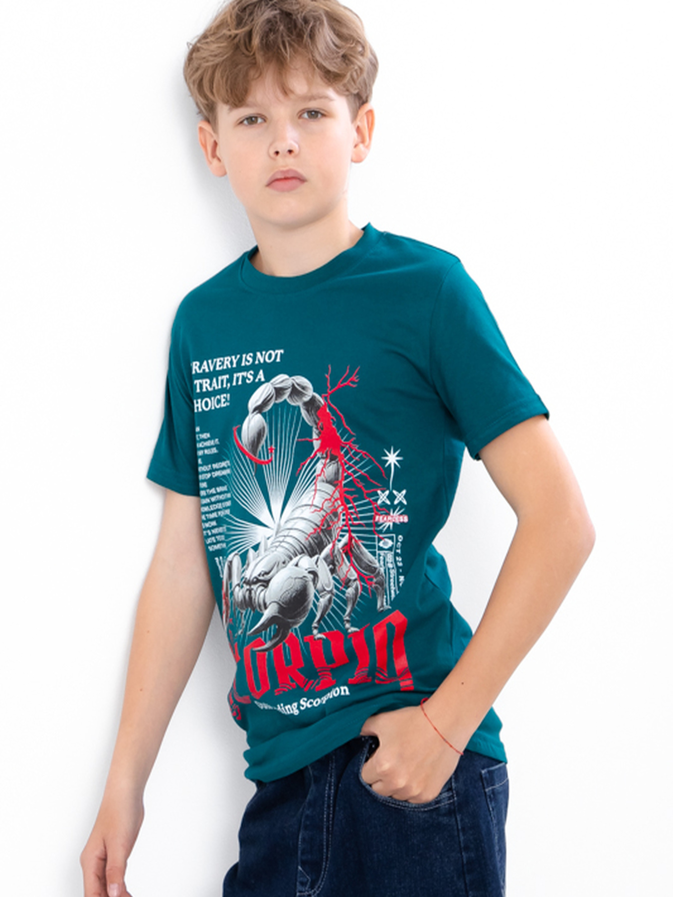 Футболка Носи своє модель 6021-4-2-smaragdovij-skorpon Фото