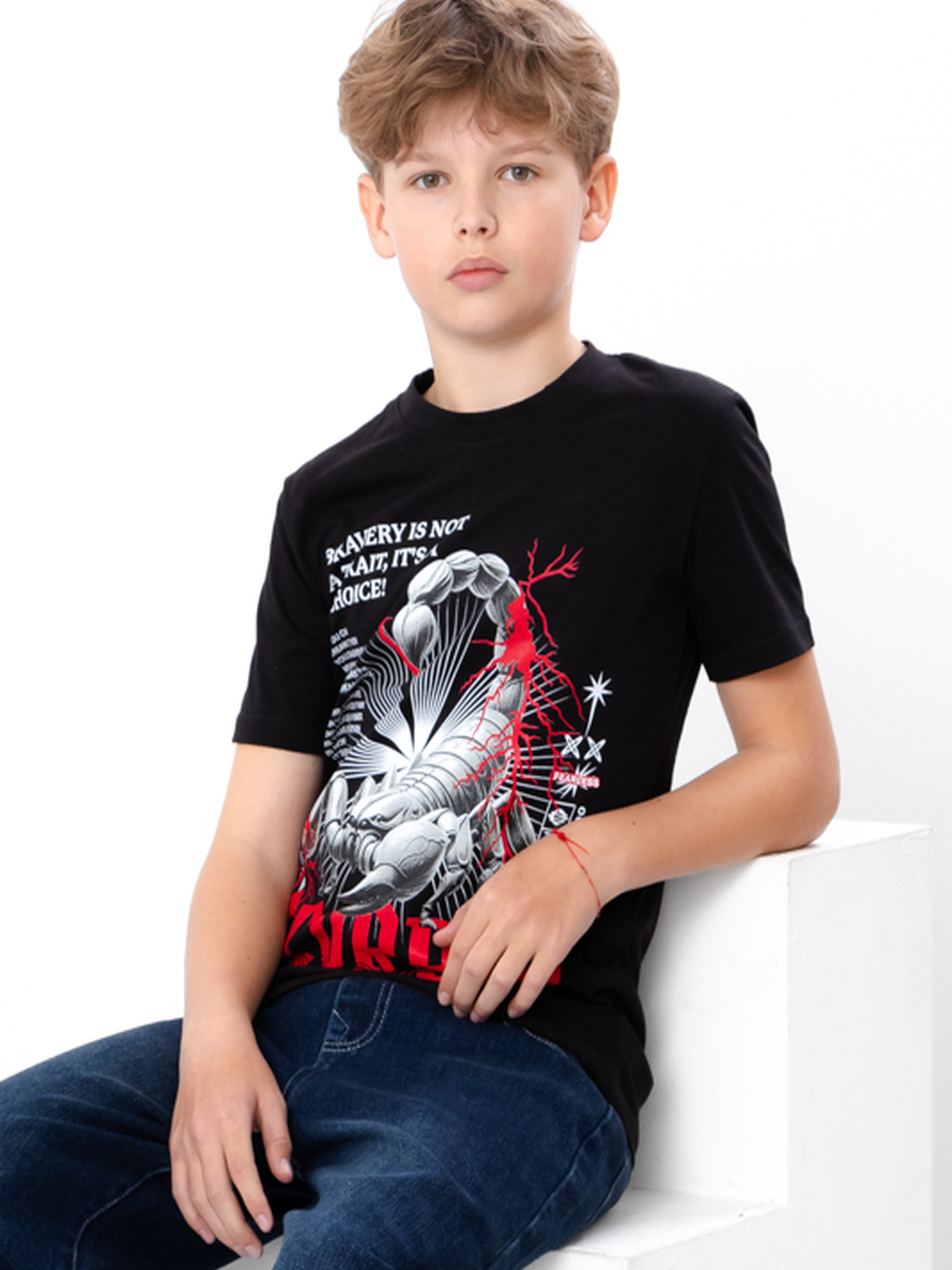 Футболка Носи своє модель 6021-4-2-chornij-skorpon Фото