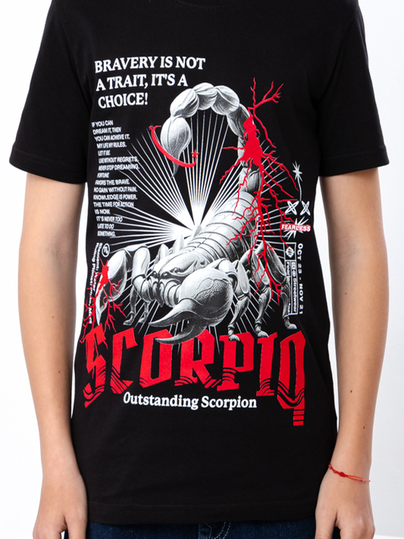 Футболка Носи своє модель 6021-4-2-chornij-skorpon Фото