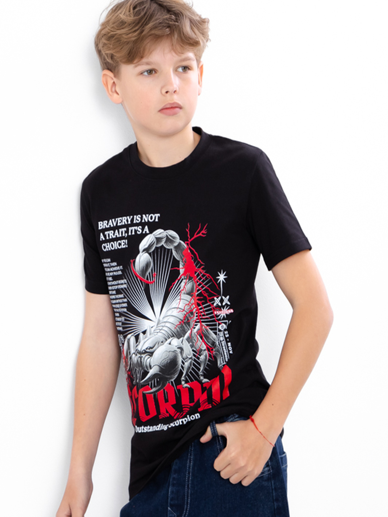 Футболка Носи своє модель 6021-4-2-chornij-skorpon Фото