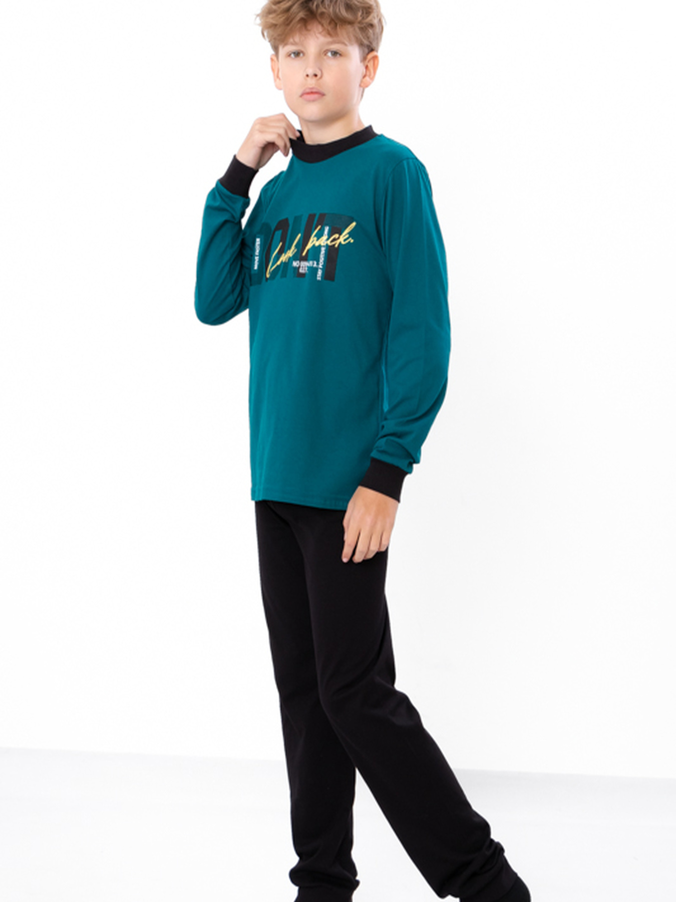 Пижама Носи своє модель 6076-001-33-1-smaragdovij-don-t Фото