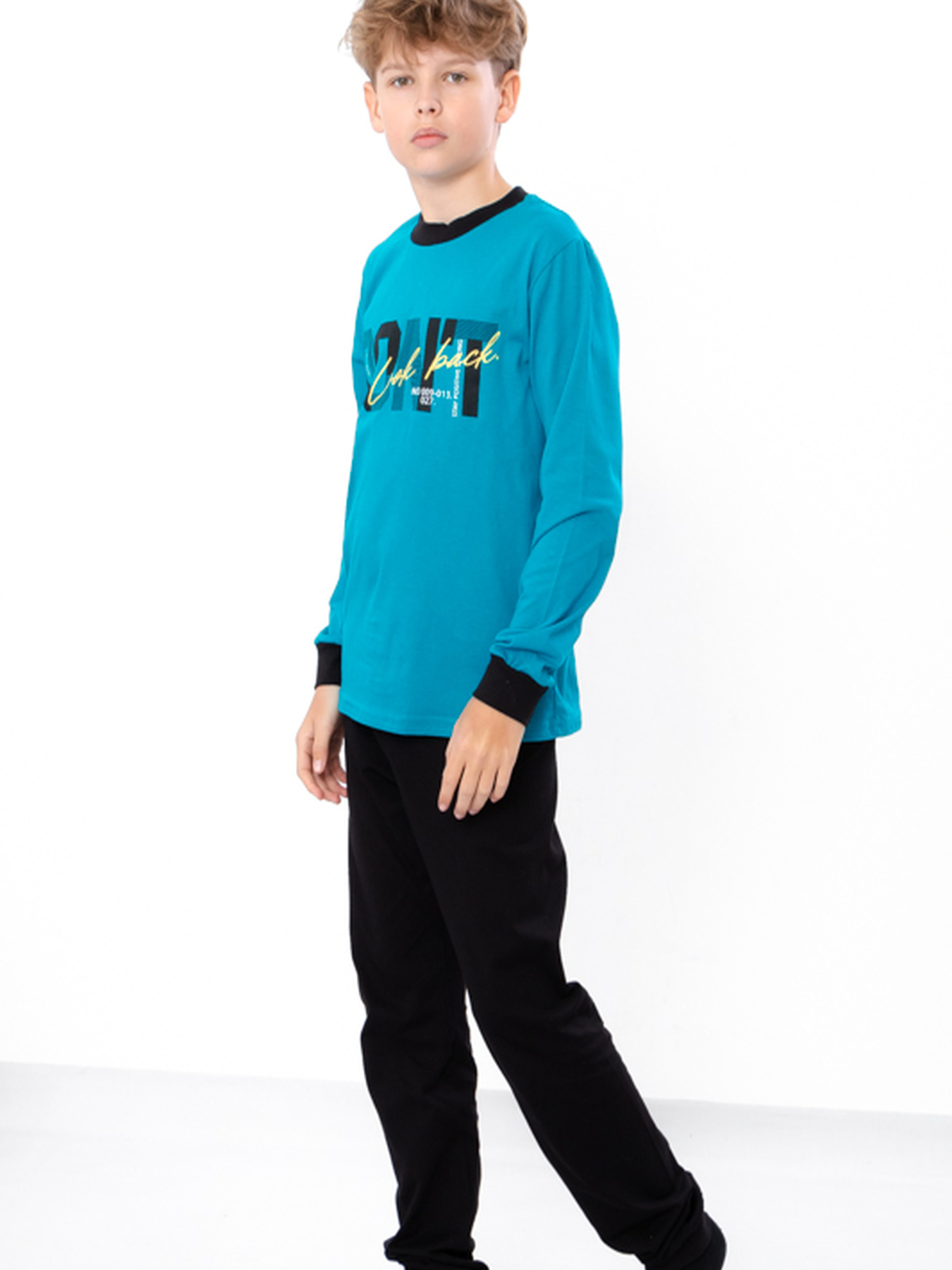 Пижама Носи своє модель 6076-001-33-1-bryuzovo-sinj-don-t Фото