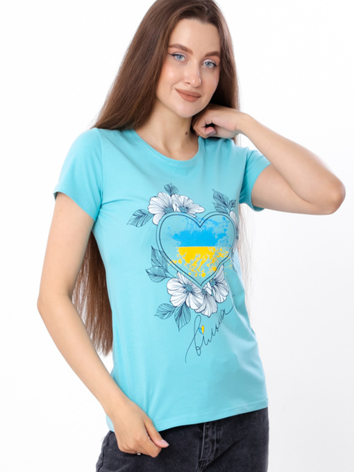Футболка Носи своє модель 8188-036-33-blakitnij-nefrit-vlxna Фото