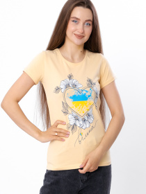 Футболка Носи своє модель 8188-036-33-svtlo-psochnij-vlxna Фото