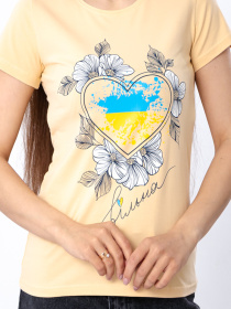 Футболка Носи своє модель 8188-036-33-svtlo-psochnij-vlxna Фото