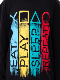 Лонгслів Носи своє модель 6363-036-33-chornij Фото