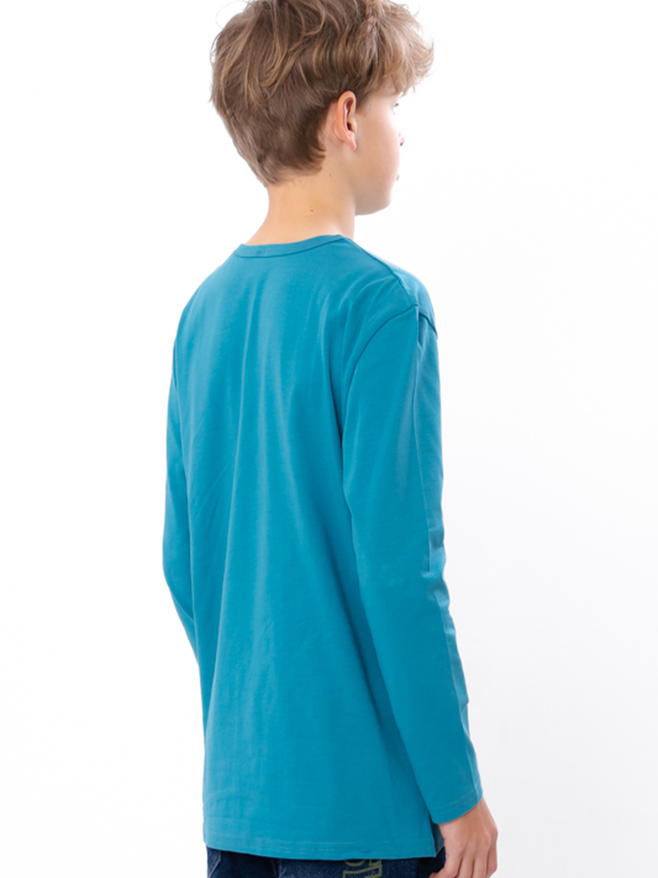 Лонгслів Носи своє модель 6363-036-33-lazurno-srij Фото