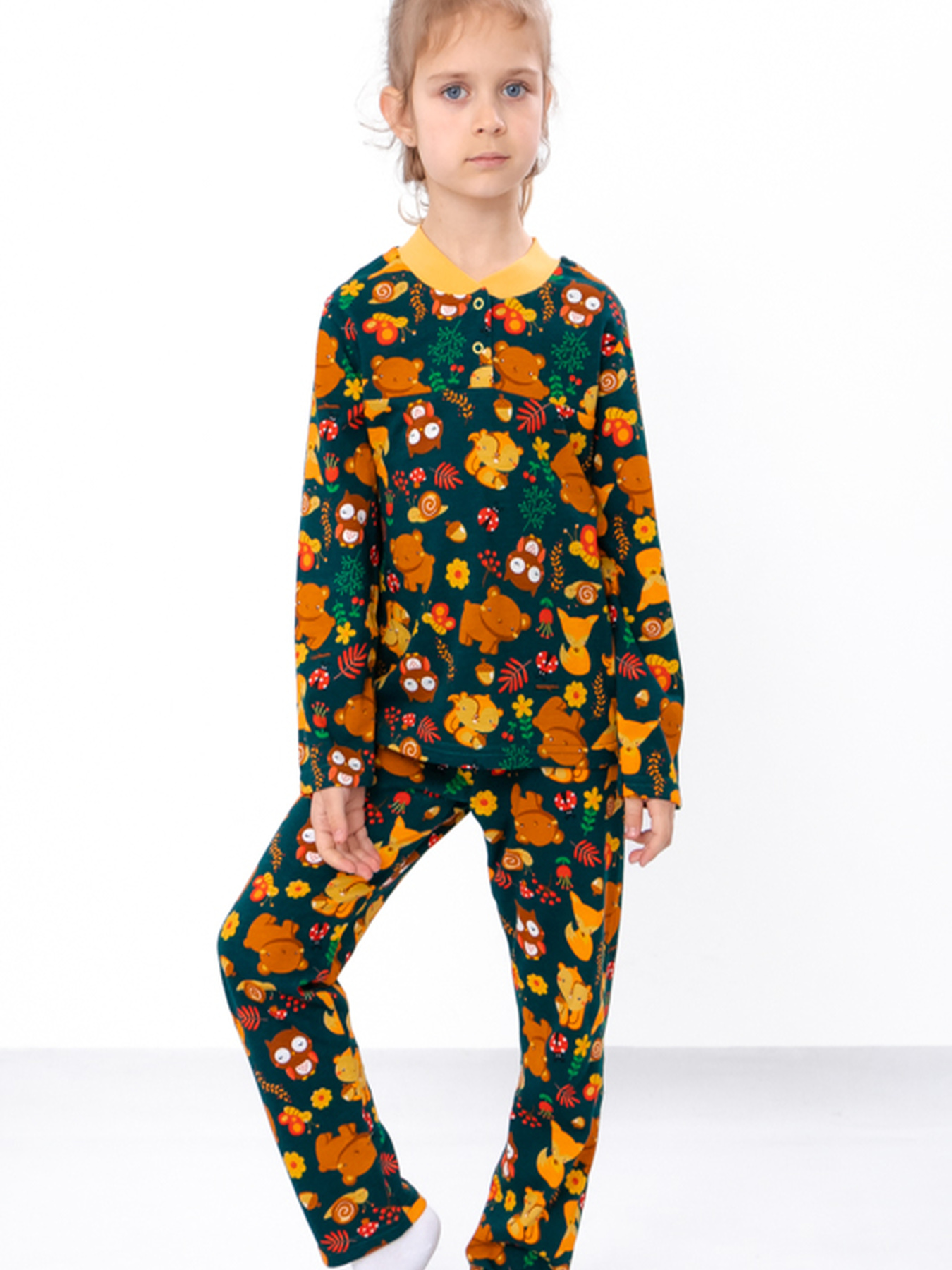 Пижама Носи своє модель 6077-002-5-zvrqta-temno-smaragdovij Фото