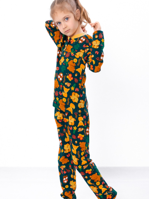 Піжама Носи своє модель 6077-002-5-zvrqta-temno-smaragdovij Фото