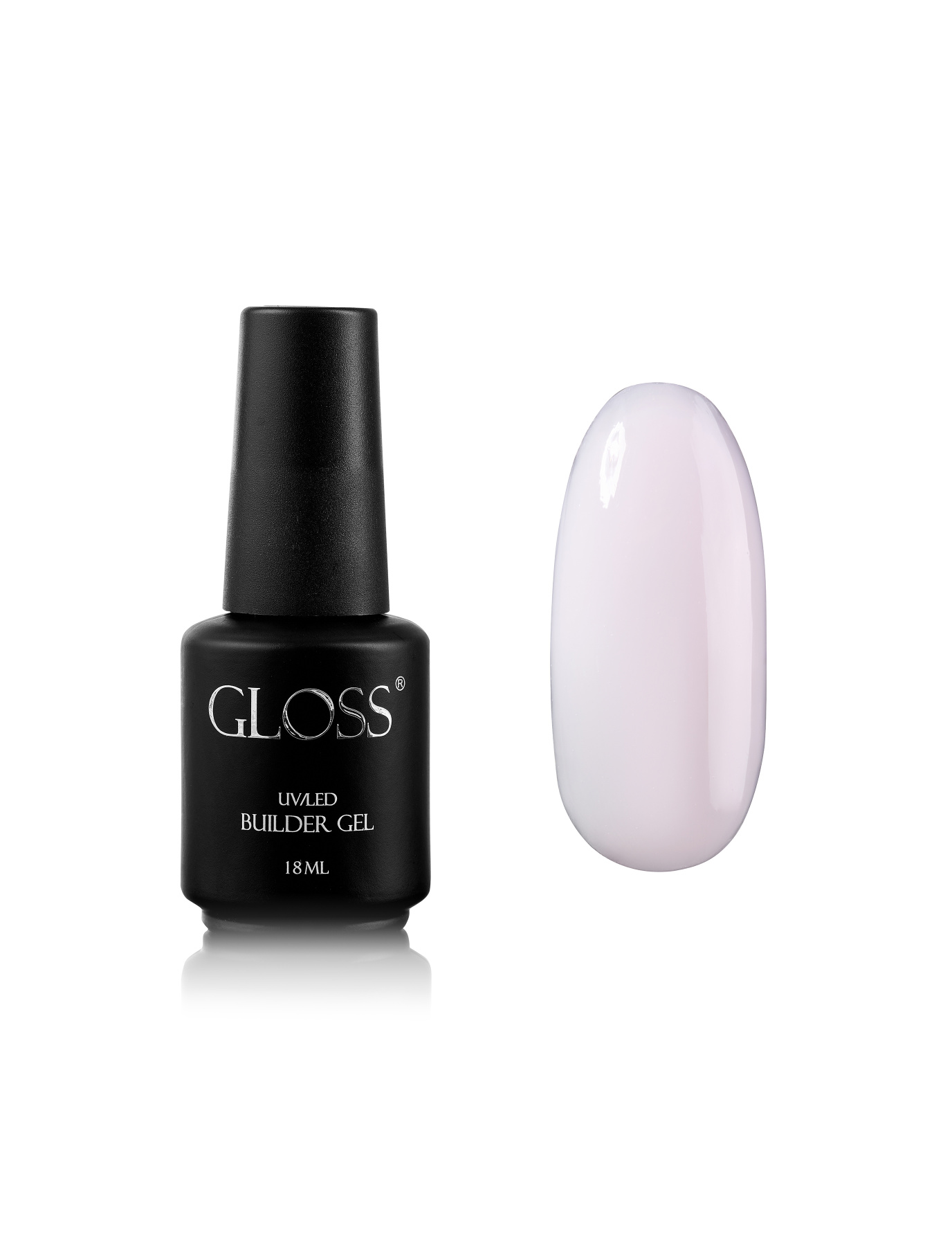 Однофазный гель с кистью Builder Gel GLOSS Oyster GLOSS COMPANY модель 4823271408667 Фото