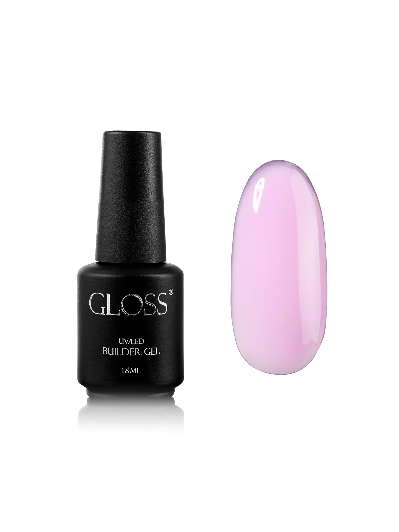 Однофазний гель з пензлем Builder Gel GLOSS Ultra GLOSS COMPANY модель 4823271408681 Фото