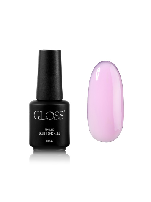 Однофазный гель с кистью Builder Gel GLOSS Ultra GLOSS COMPANY модель 4823271408681 Фото