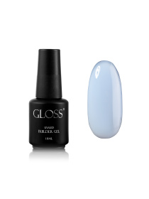 Однофазный гель с кистью Builder Gel GLOSS Powder Blue GLOSS COMPANY модель 4823271408698 Фото