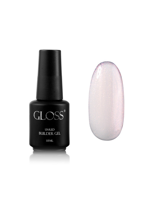 Однофазный гель с кистью Builder Gel GLOSS Pink Shine GLOSS COMPANY модель 4823271408735 Фото