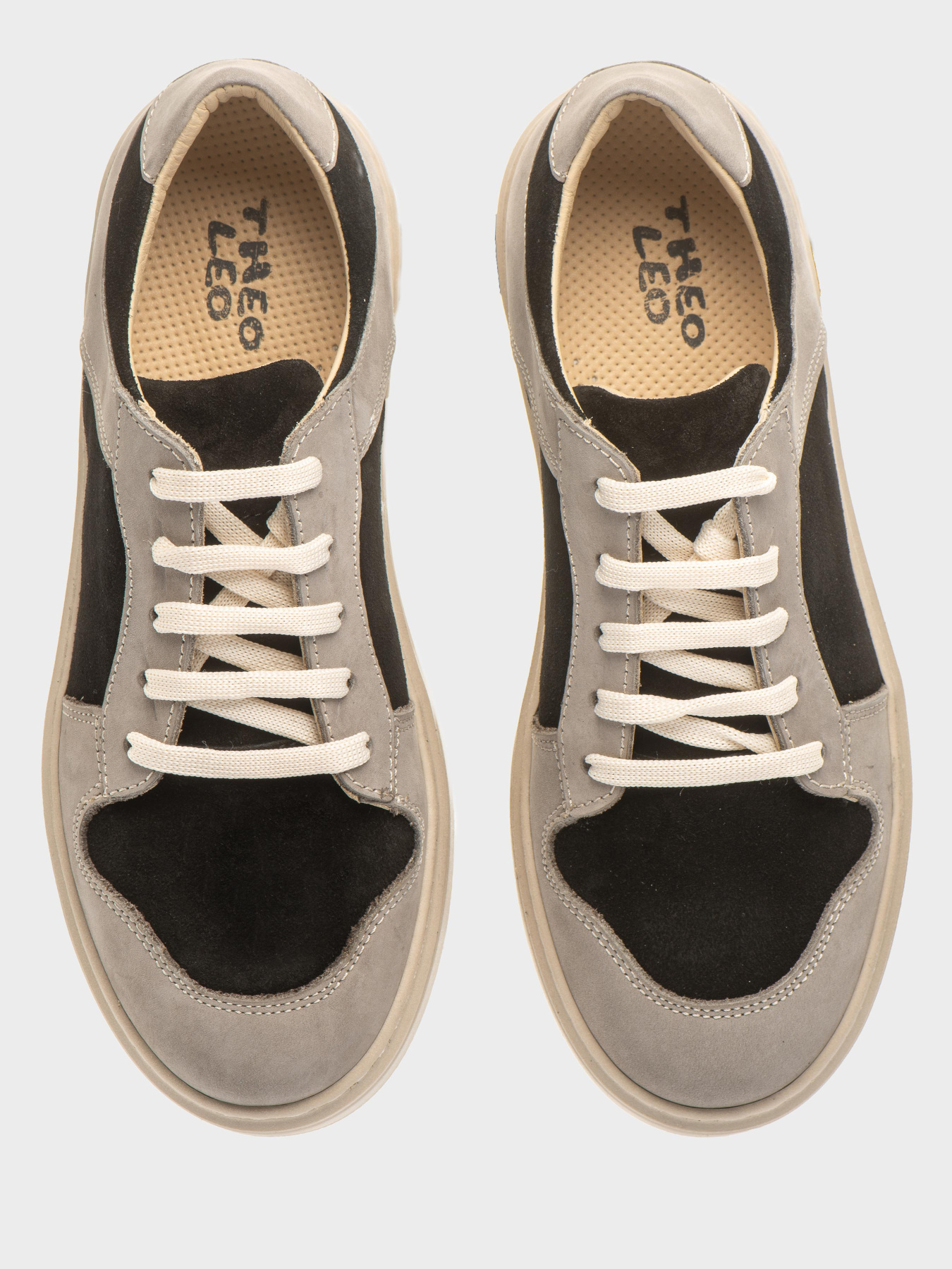 Кеды низкие Theo Leo модель LEO-3311 BL-GR Фото