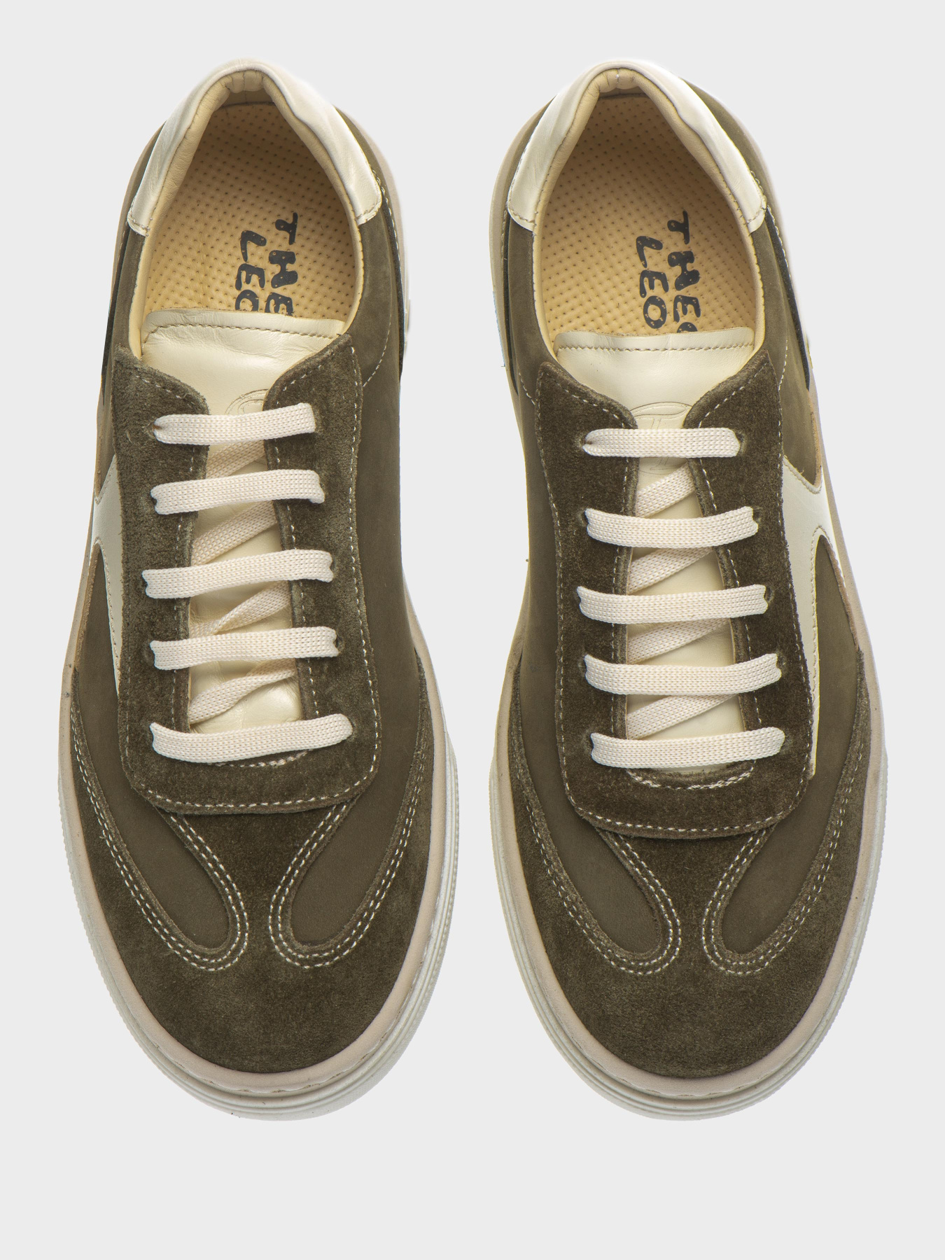 Кеды низкие Theo Leo модель LEO-3378 KH Фото