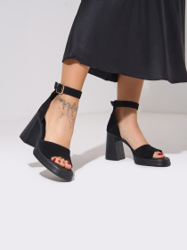 Босоножки ISSA Plus модель OB2-247_черный Фото