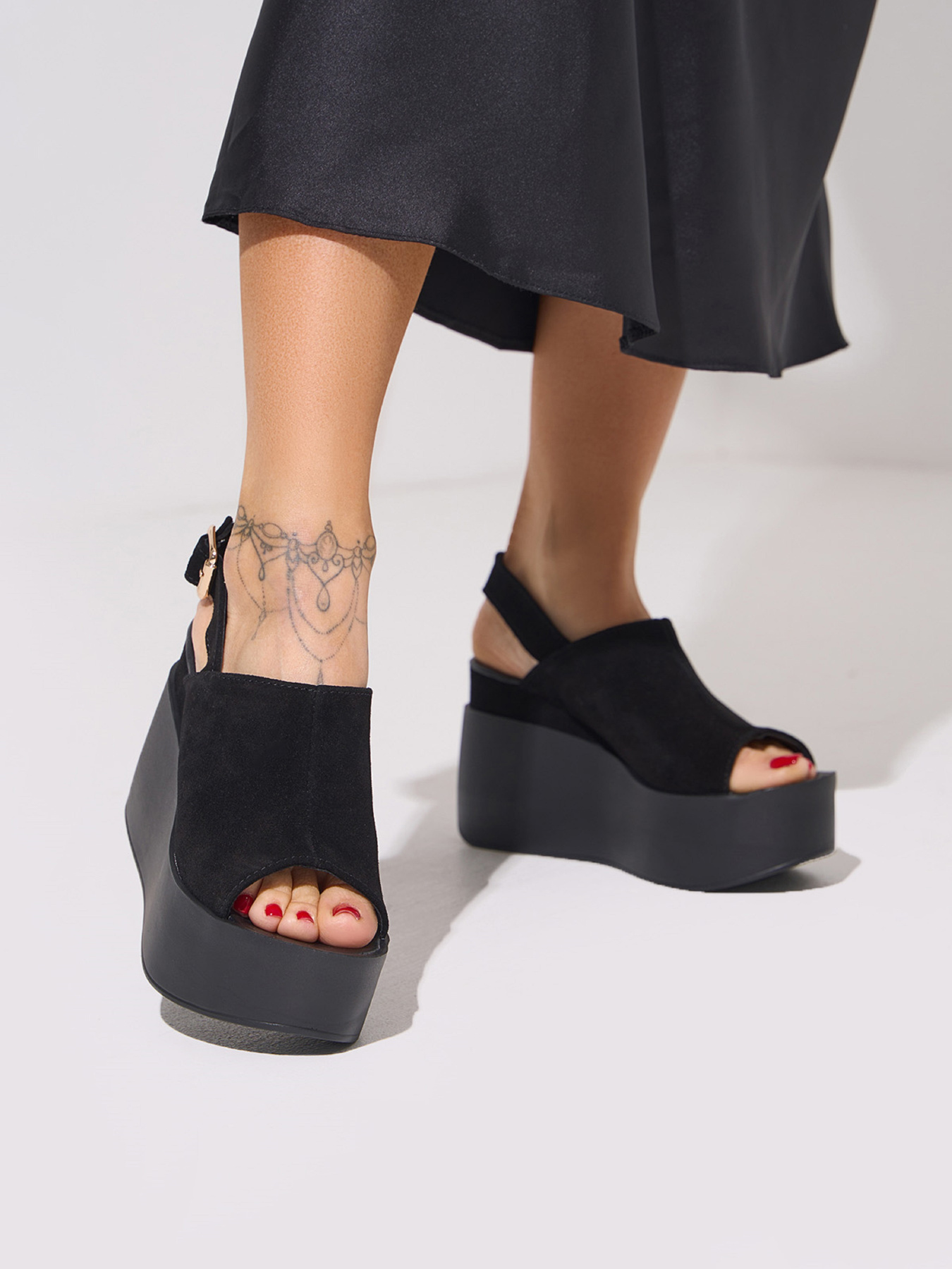 Босоніжки ISSA Plus модель OB2-604_черный Фото