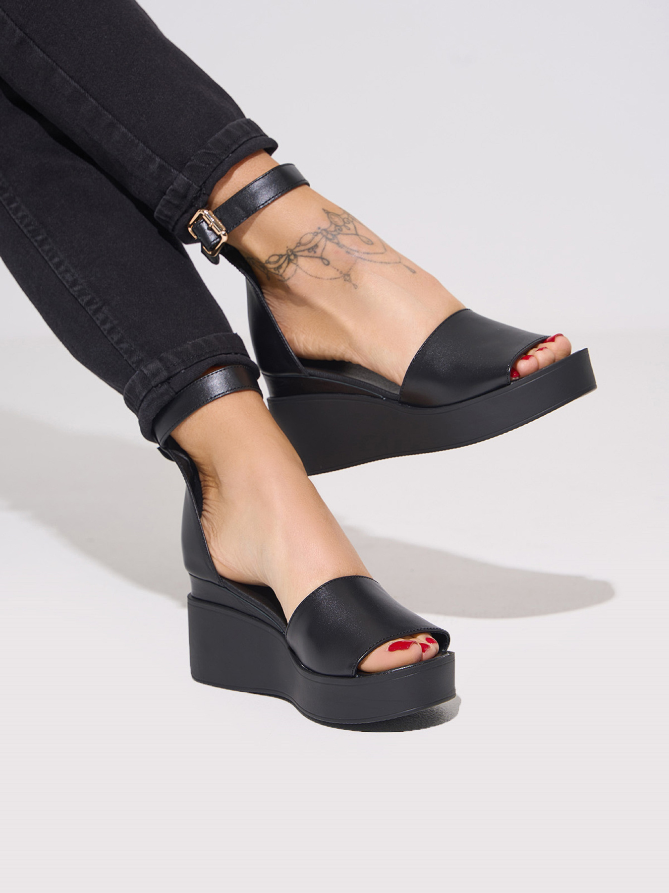 Босоніжки ISSA Plus модель OB2-609_черный Фото