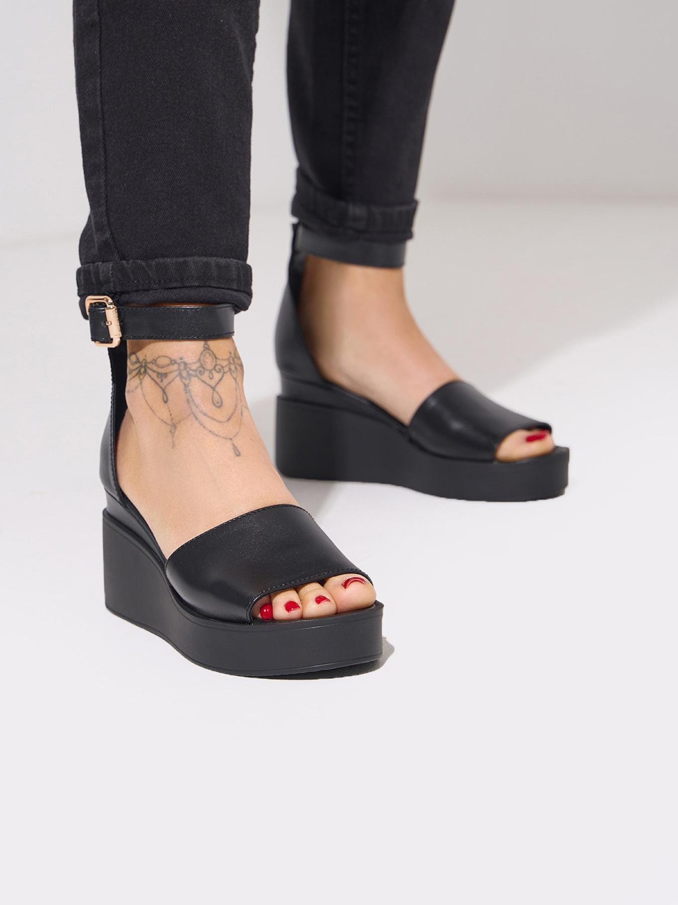 Босоніжки ISSA Plus модель OB2-609_черный Фото