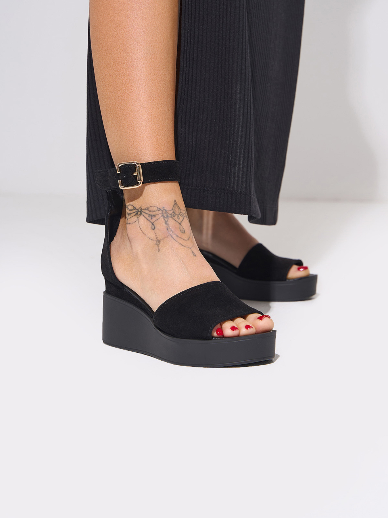 Босоніжки ISSA Plus модель OB2-610_черный Фото