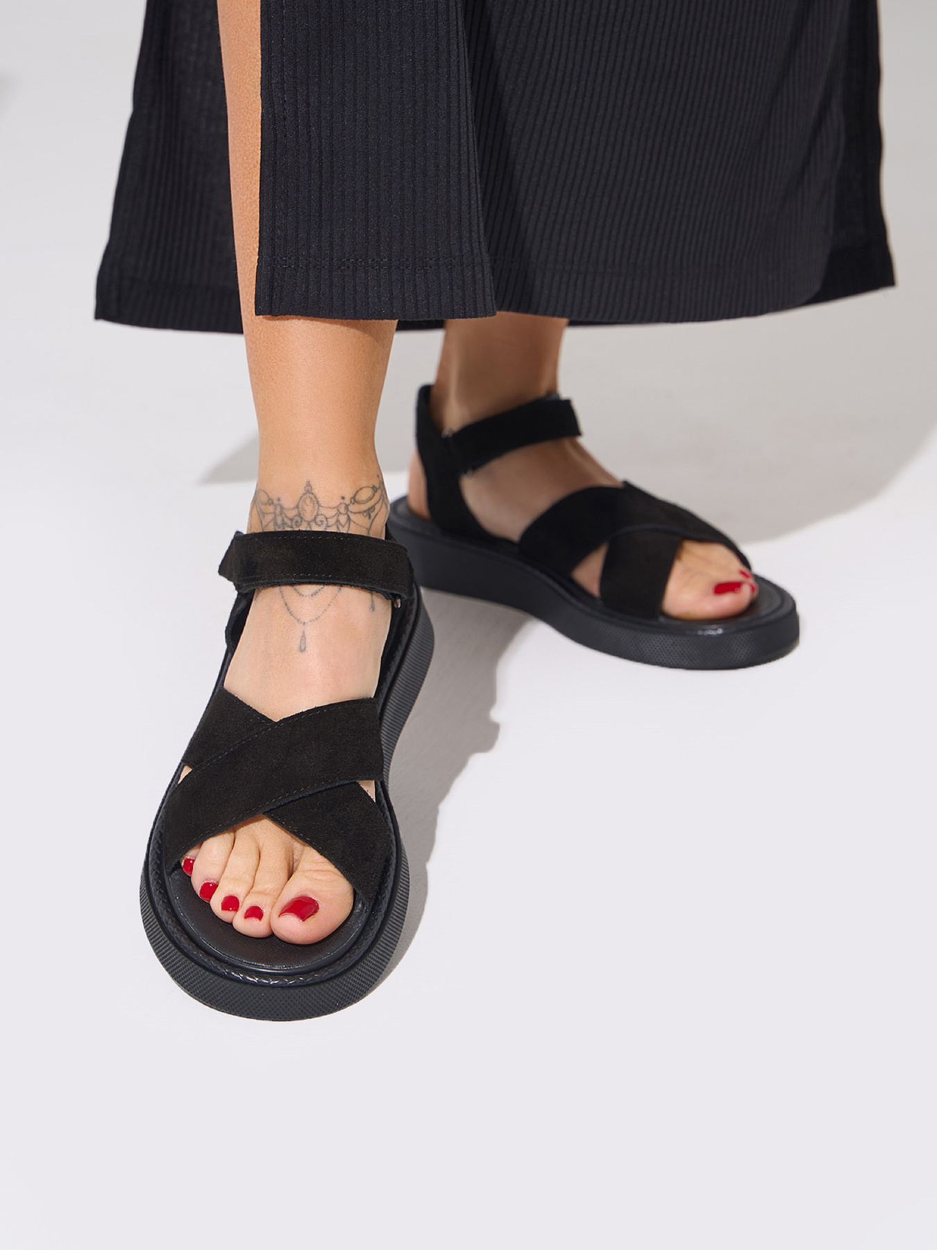 Сандалії ISSA Plus модель OB2-611_черный Фото