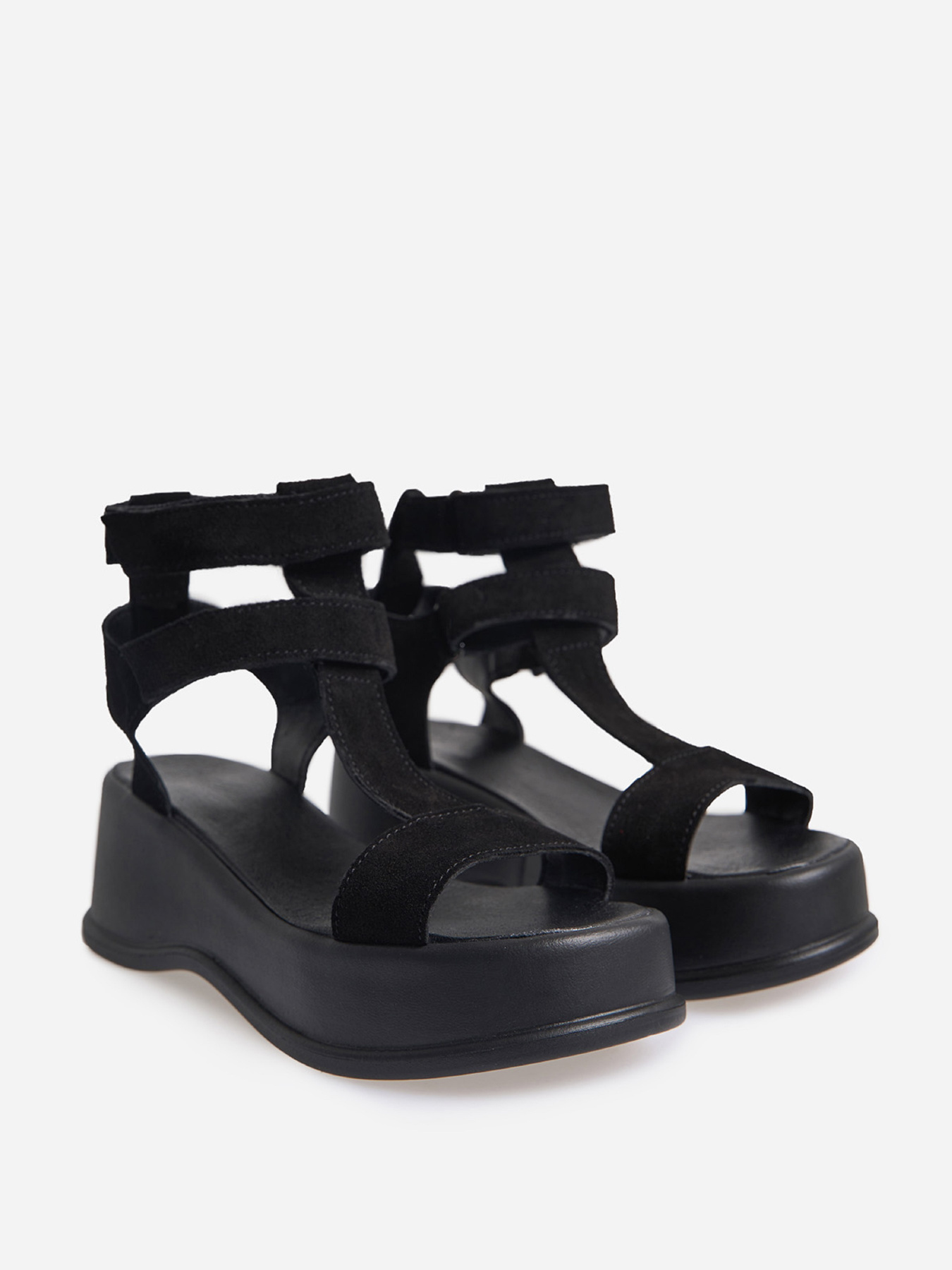 Босоніжки ISSA Plus модель OB2-612_черный Босоніжки ISSA Plus модель OB2-612_черный Фото