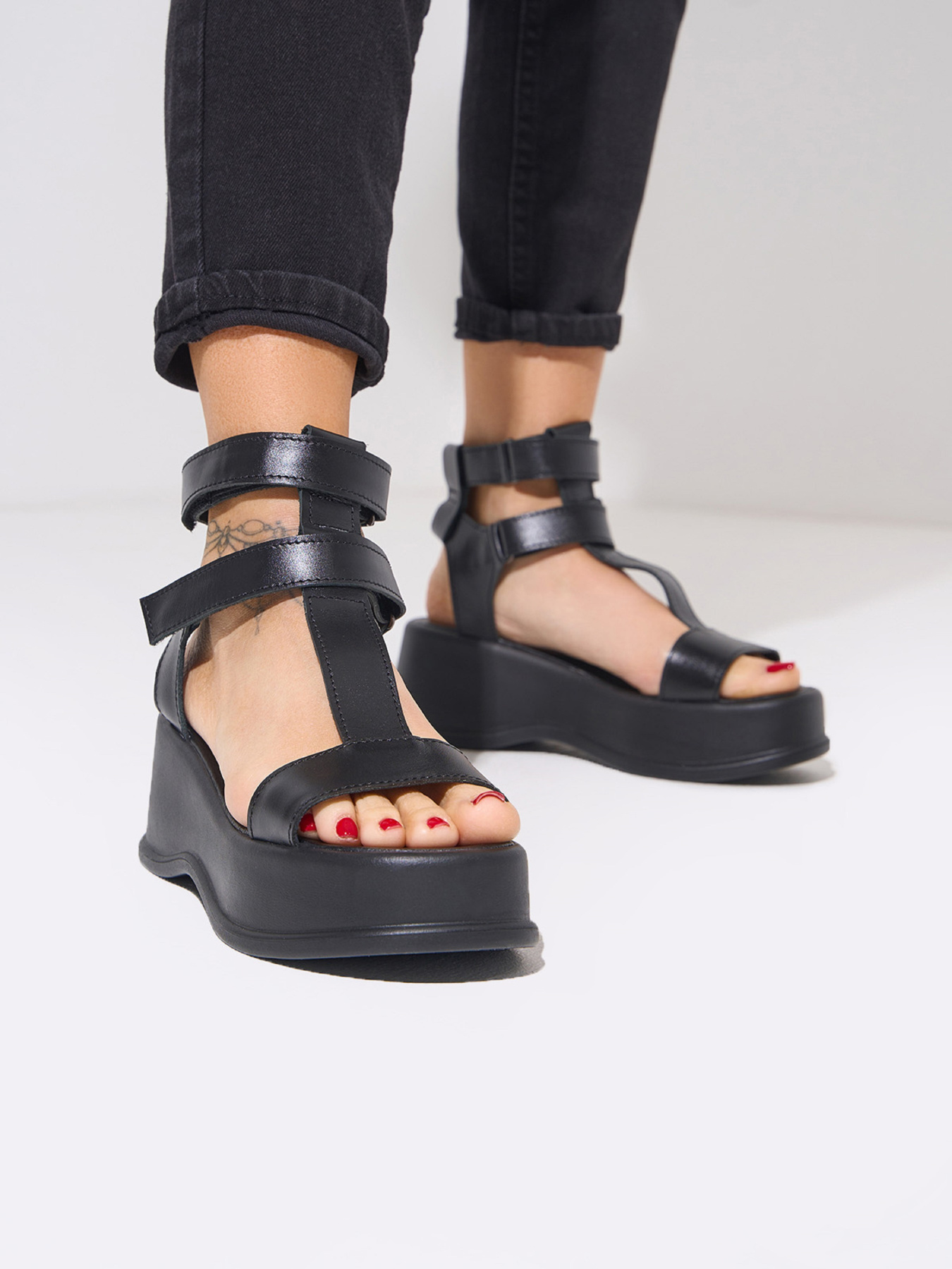 Босоніжки ISSA Plus модель OB2-613_черный Фото