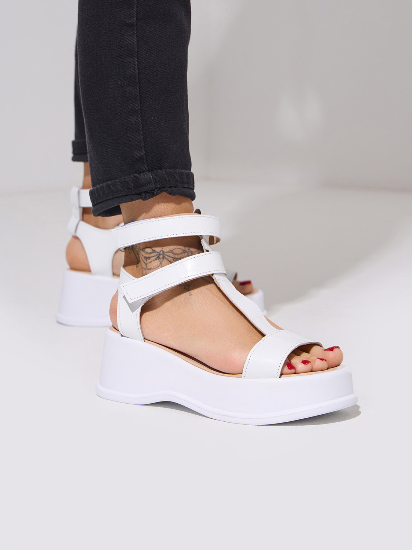 Босоніжки ISSA Plus модель OB2-613_белый Фото