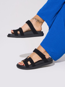 Шльопанці ISSA Plus модель OB2-614_черный Фото