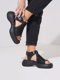 Босоніжки ISSA Plus модель OB2-615_черный Фото