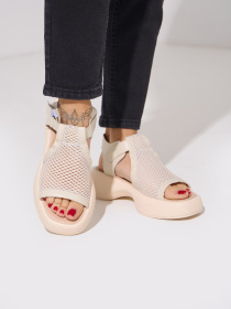 Босоніжки ISSA Plus модель OB2-615_бежевый Фото