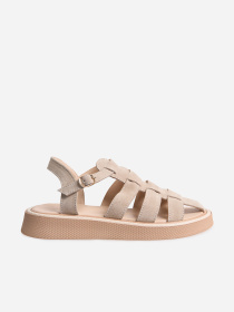 Сандалии ISSA Plus модель OB2-617_бежевый Фото