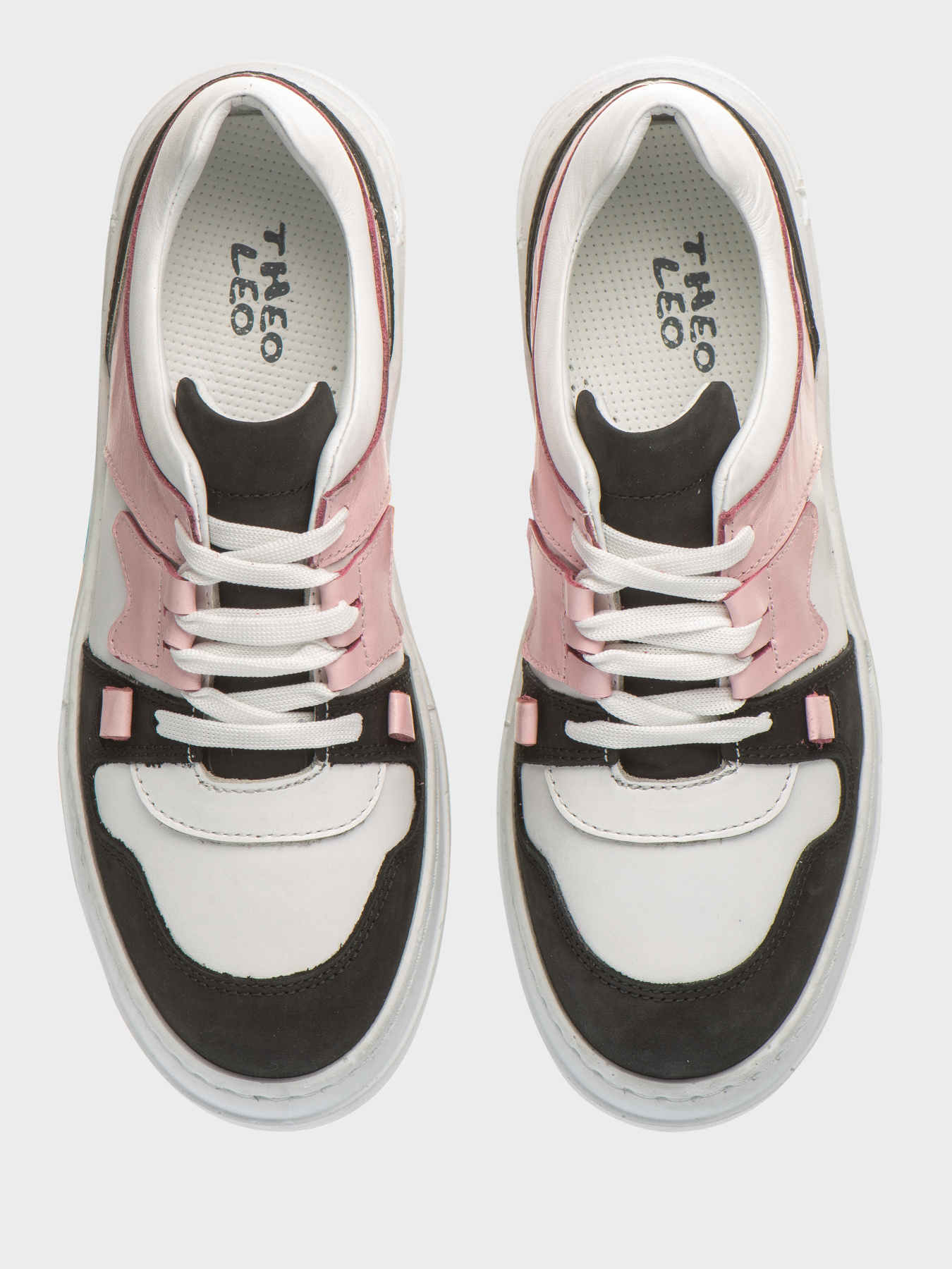 Кеды низкие Theo Leo модель LEO-3445 WH-BL Фото