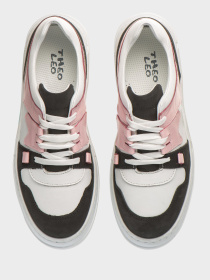 Кеды низкие Theo Leo модель LEO-3445 WH-BL Фото