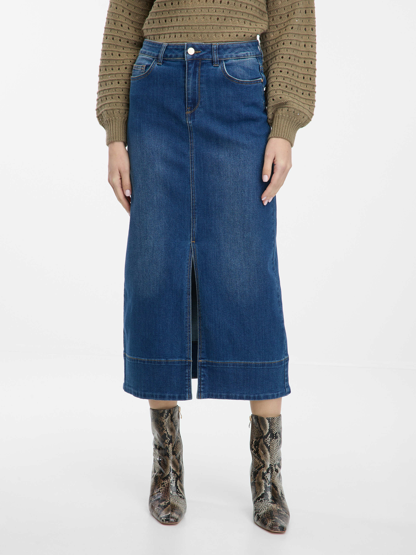 Джинсова спідниця Orsay модель 1000206-548000 Фото