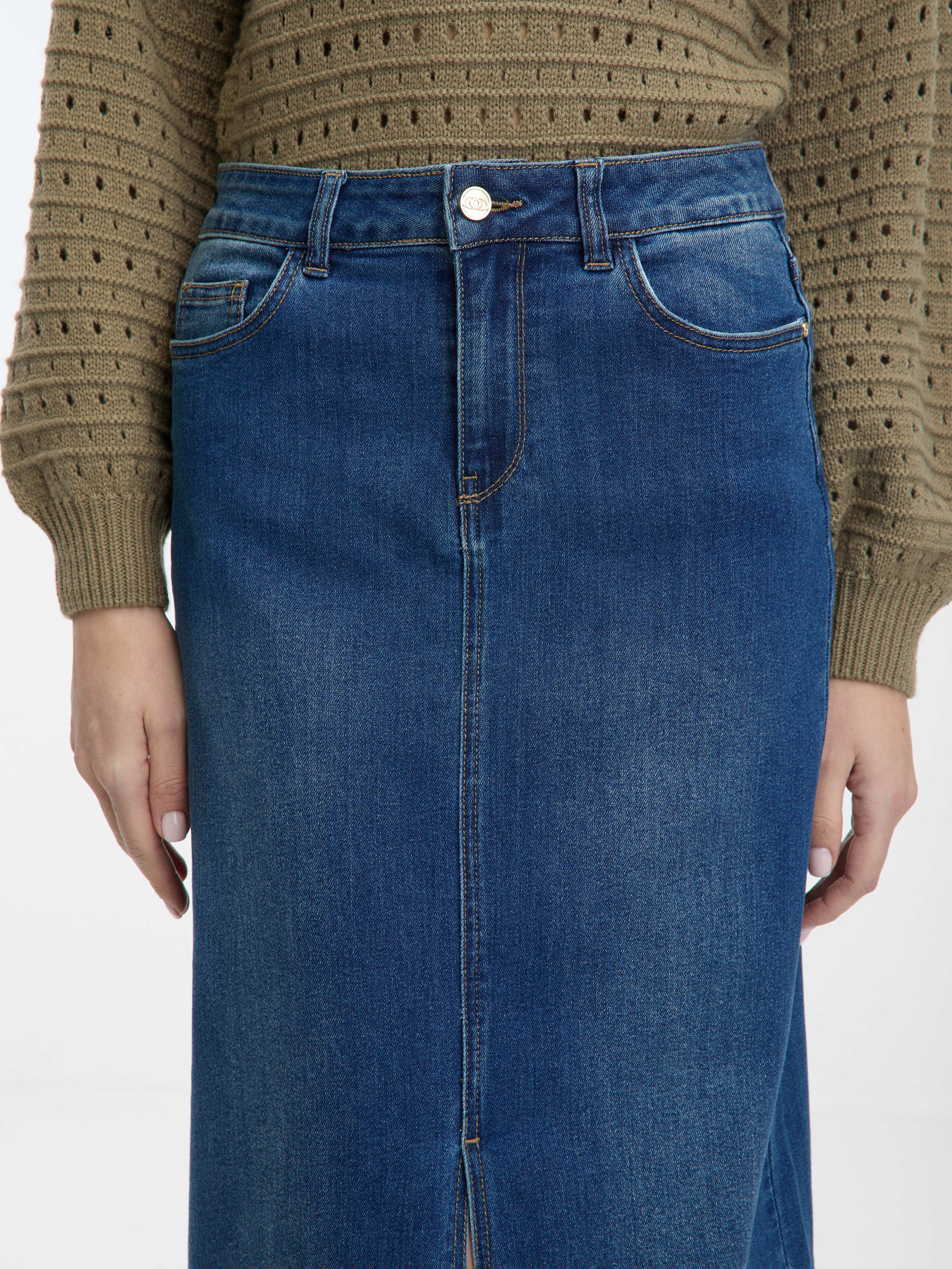 Джинсова спідниця Orsay модель 1000206-548000 Фото