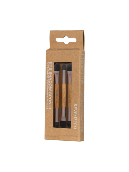 Набор из 3 аппликаторов для теней EYESH SPONGE APPL BAMBOO SEVEN7EEN модель 5,20E+12 Фото